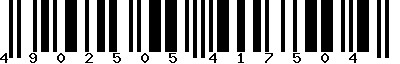 EAN-13 : 4902505417504