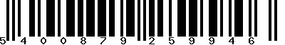 EAN-13 : 5400879259946