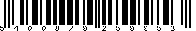 EAN-13 : 5400879259953