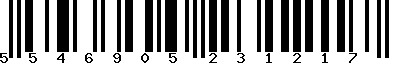 EAN-13 : 5546905231217