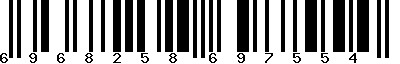 EAN-13 : 6968258697554