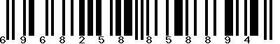 EAN-13 : 6968258858894