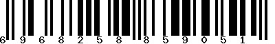 EAN-13 : 6968258859051