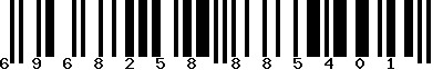 EAN-13 : 6968258885401