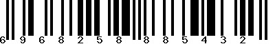 EAN-13 : 6968258885432