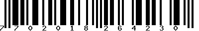 EAN-13 : 7702018264230