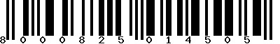 EAN-13 : 8000825014505