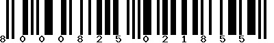 EAN-13 : 8000825021855