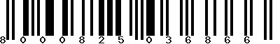 EAN-13 : 8000825036866