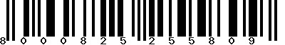 EAN-13 : 8000825255809