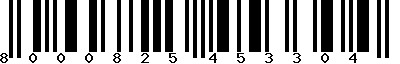 EAN-13 : 8000825453304
