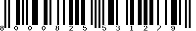 EAN-13 : 8000825531279