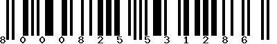 EAN-13 : 8000825531286