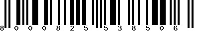 EAN-13 : 8000825538506