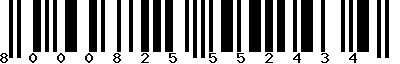 EAN-13 : 8000825552434