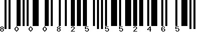 EAN-13 : 8000825552465