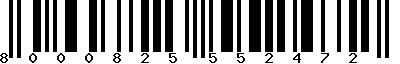 EAN-13 : 8000825552472