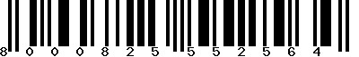 EAN-13 : 8000825552564