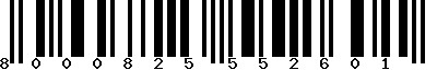 EAN-13 : 8000825552601