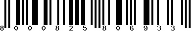 EAN-13 : 8000825806933