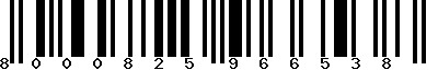 EAN-13 : 8000825966538