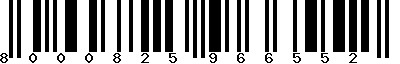 EAN-13 : 8000825966552