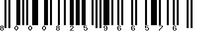 EAN-13 : 8000825966576