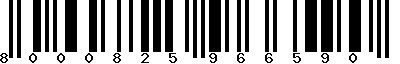 EAN-13 : 8000825966590