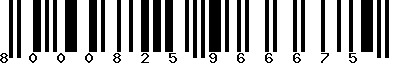 EAN-13 : 8000825966675