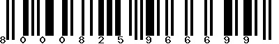 EAN-13 : 8000825966699