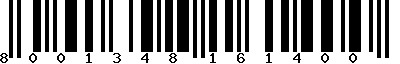 EAN-13 : 8001348161400