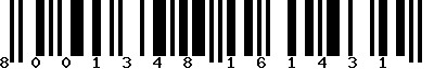 EAN-13 : 8001348161431