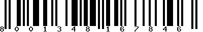 EAN-13 : 8001348167846