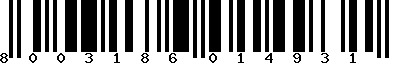 EAN-13 : 8003186014931