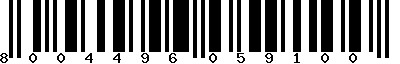 EAN-13 : 8004496059100