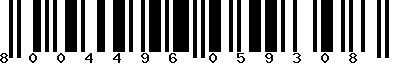 EAN-13 : 8004496059308