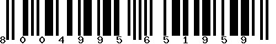 EAN-13 : 8004995651959