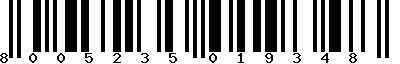 EAN-13 : 8005235019348