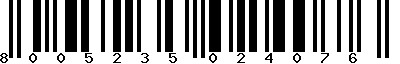 EAN-13 : 8005235024076