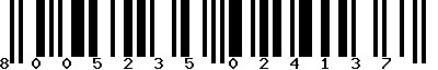 EAN-13 : 8005235024137