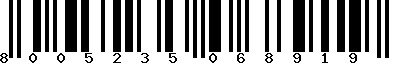 EAN-13 : 8005235068919