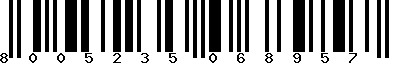 EAN-13 : 8005235068957