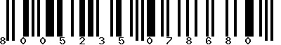 EAN-13 : 8005235078680