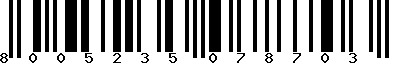 EAN-13 : 8005235078703