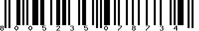 EAN-13 : 8005235078734