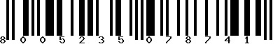 EAN-13 : 8005235078741