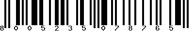 EAN-13 : 8005235078765