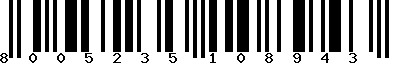 EAN-13 : 8005235108943