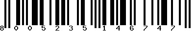 EAN-13 : 8005235146747