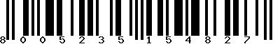 EAN-13 : 8005235154827